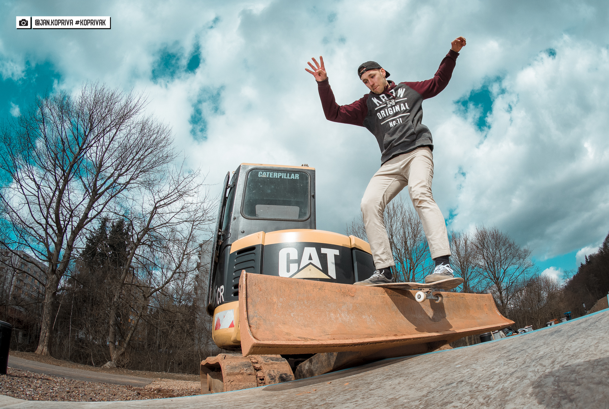 Martin Beránek a Lukáš Dymák skateboarding